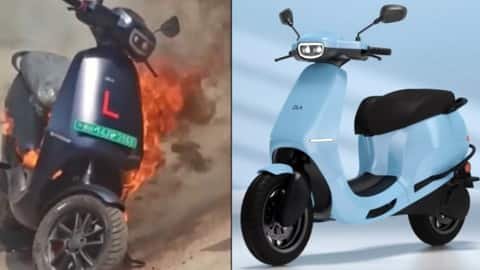 Why does an electric scooter catch fire